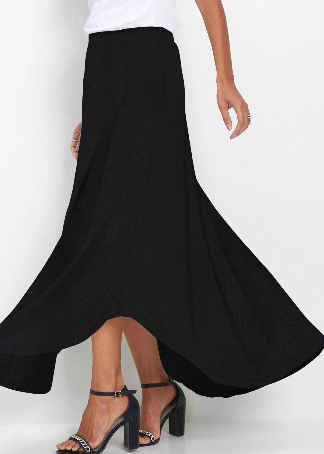 Jupe en jersey viscose