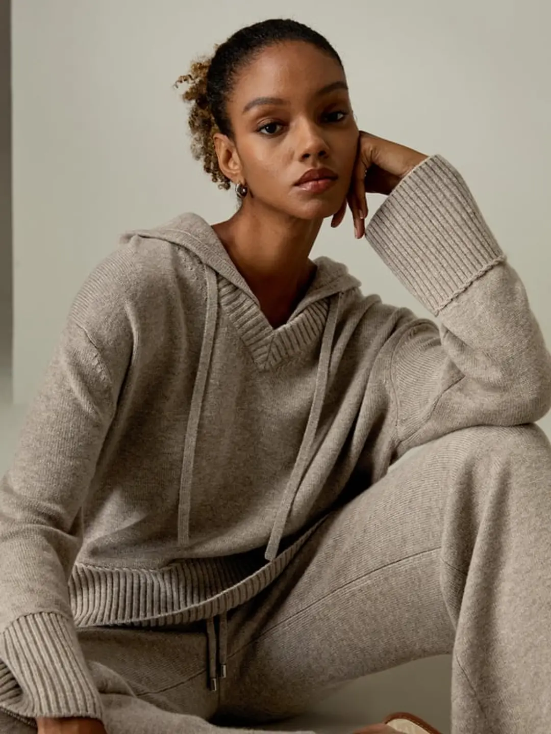 LILYSILK Pull En Laine Pour Femme Manches Épaules Tombantes Coupe Ample Luxueux De Laine Facile À Assortir Site Officiel Chameau M