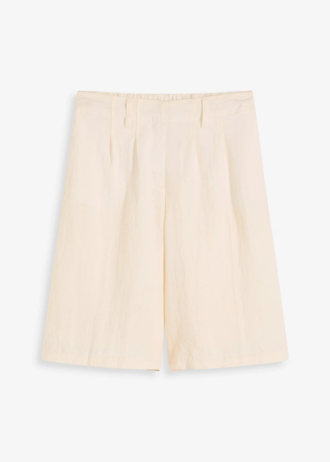 Bermuda doux en viscose mélangée