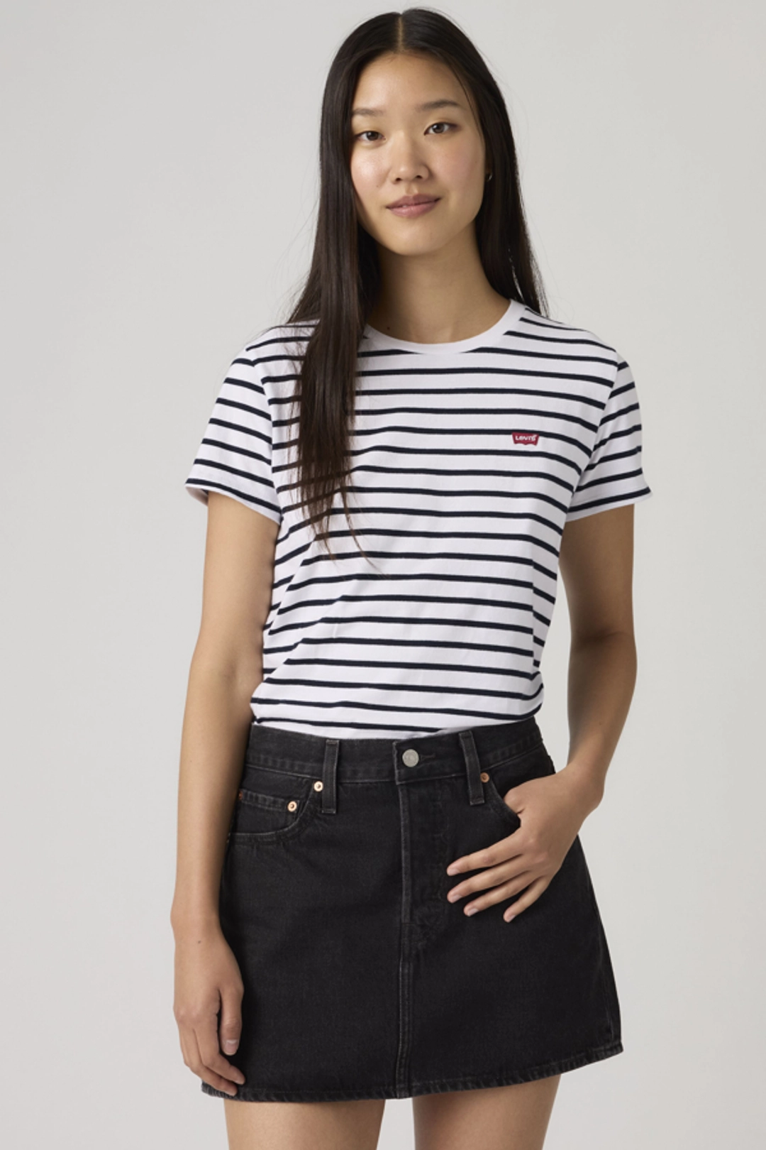 Levi's T Shirt Perfect - Femme - Rouge / Crushed Berry - 2XS