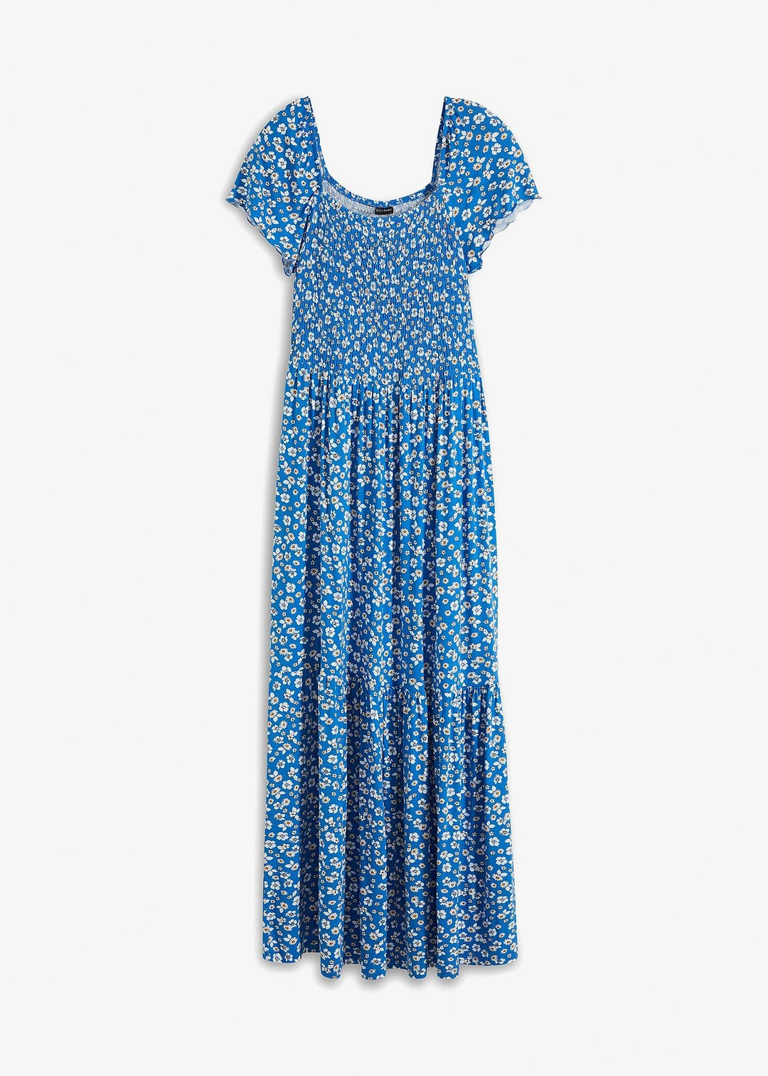 Robe longue en viscose extensible