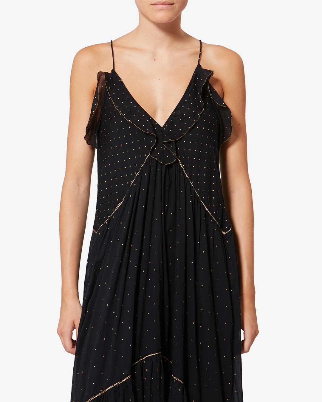 Robe Vasma - Femme - Noir - Taille 44 - Marant Étoile - 5