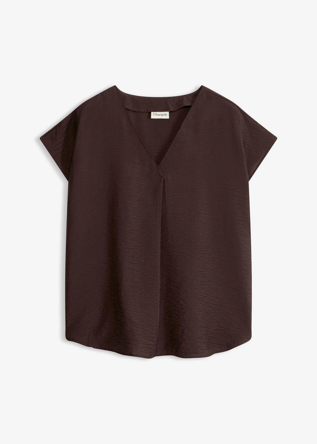 Blouse fluide en viscose mélangée