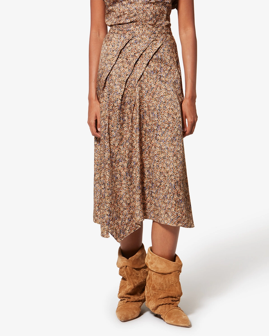 Jupe Cacia - Femme - Ocre - Taille 42 - 5