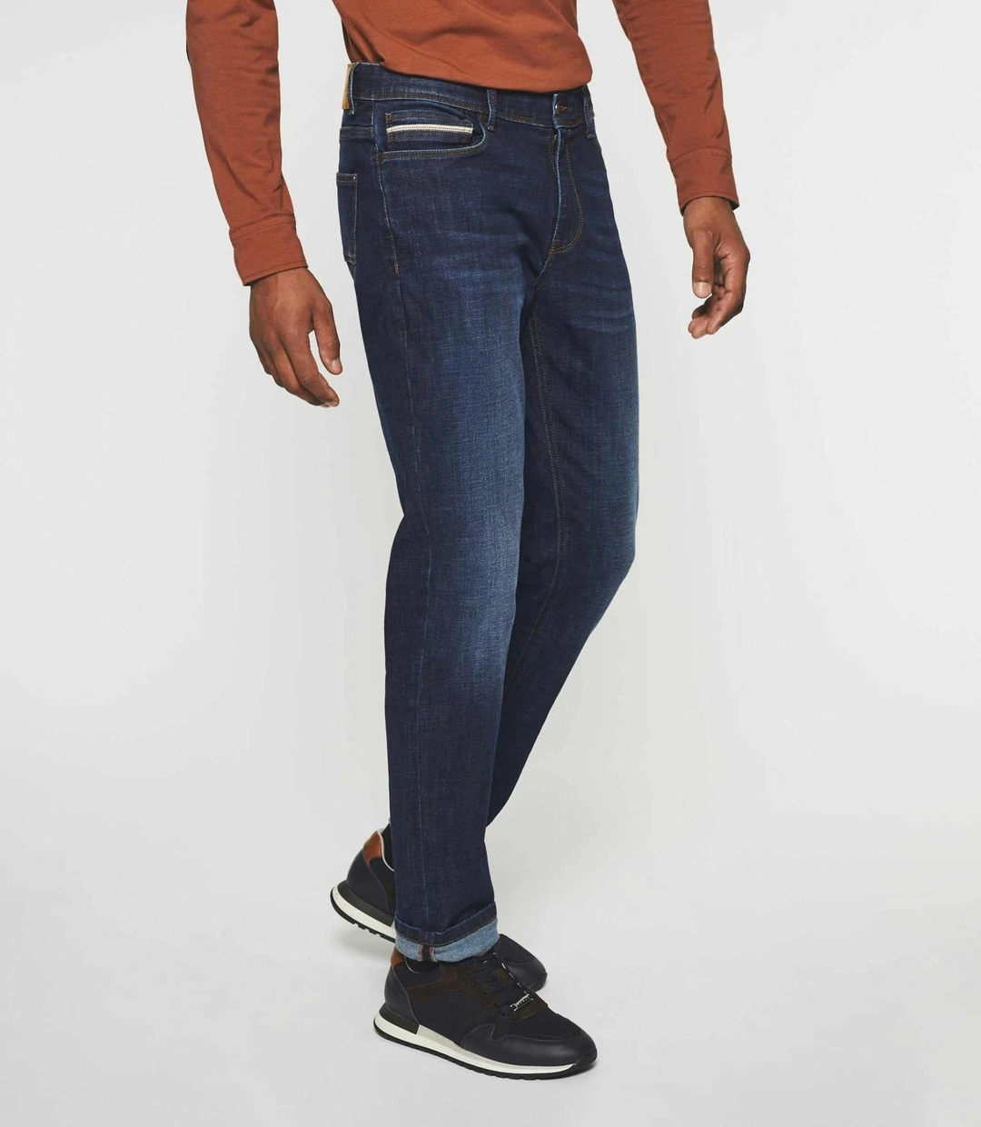 IZAC - Jean straight bleu foncé EGERIE