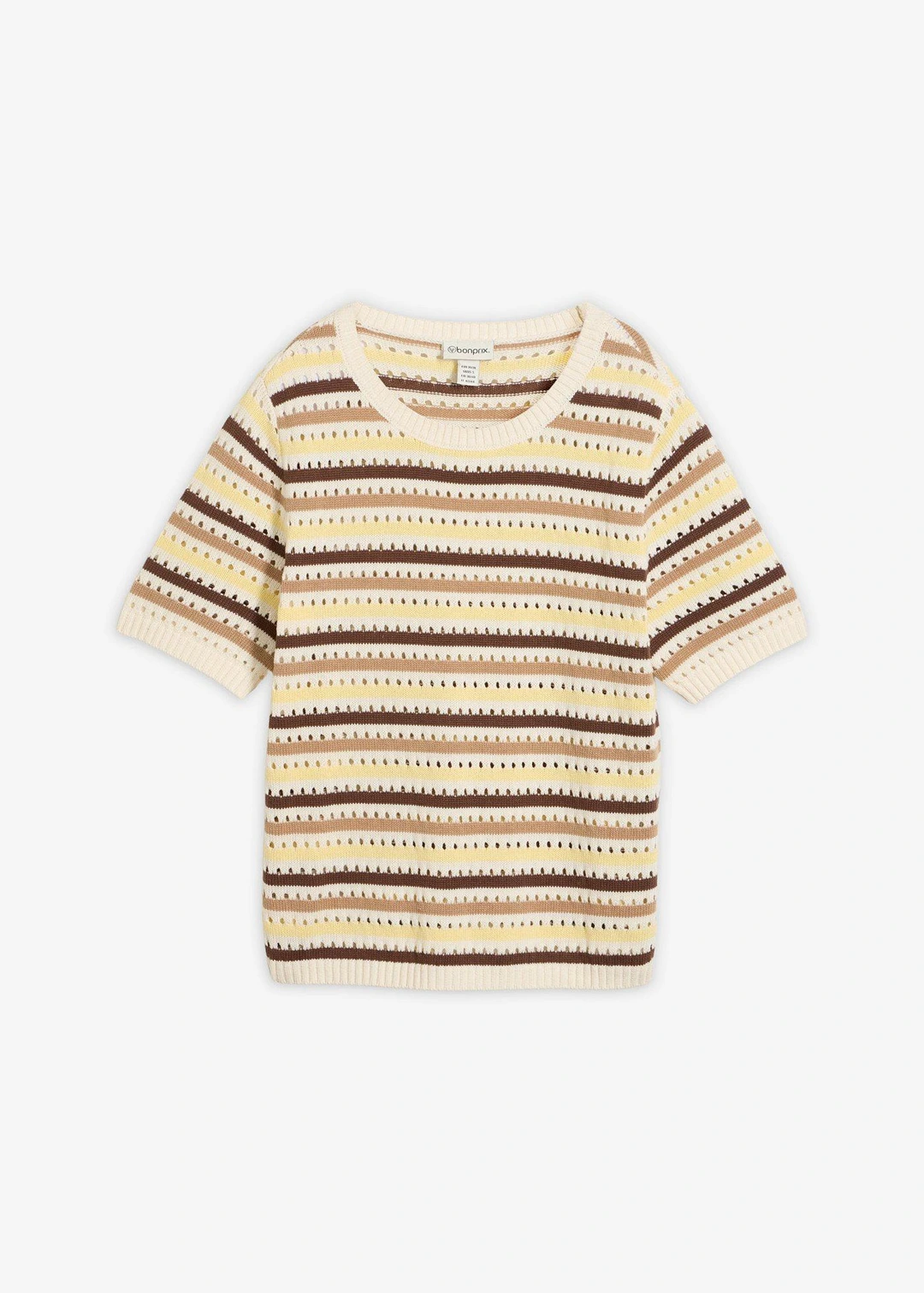 T-shirt en maille ajourée