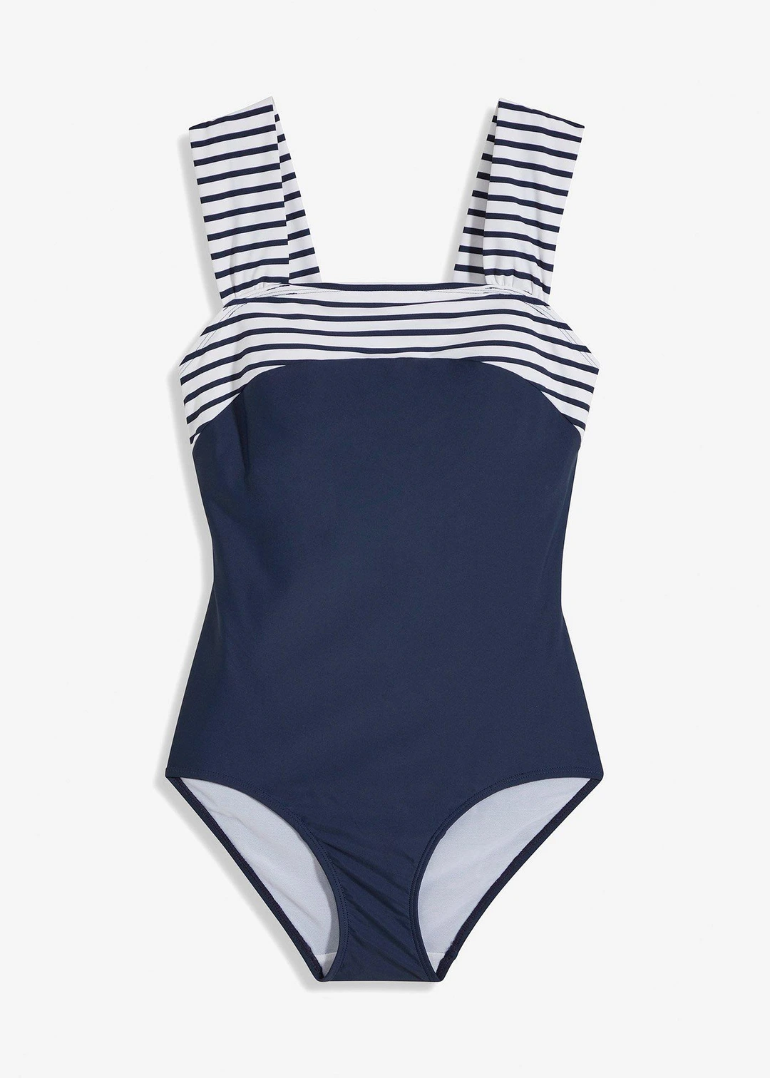 Maillot 1 pièce sculptant à bretelles larges, maintien modéré