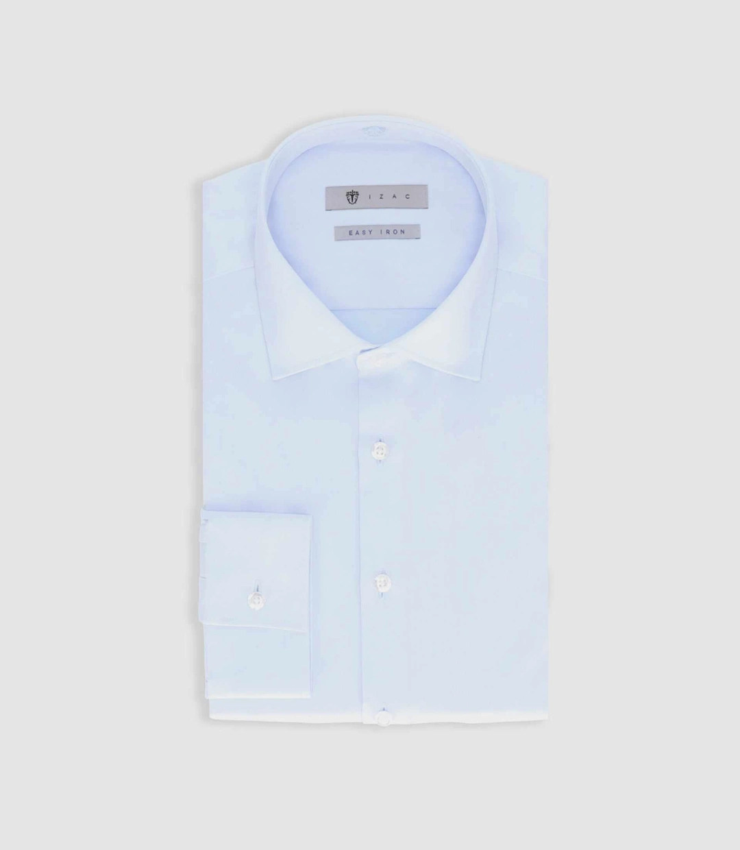 IZAC - Chemise easy iron bleu ciel PRESLEY