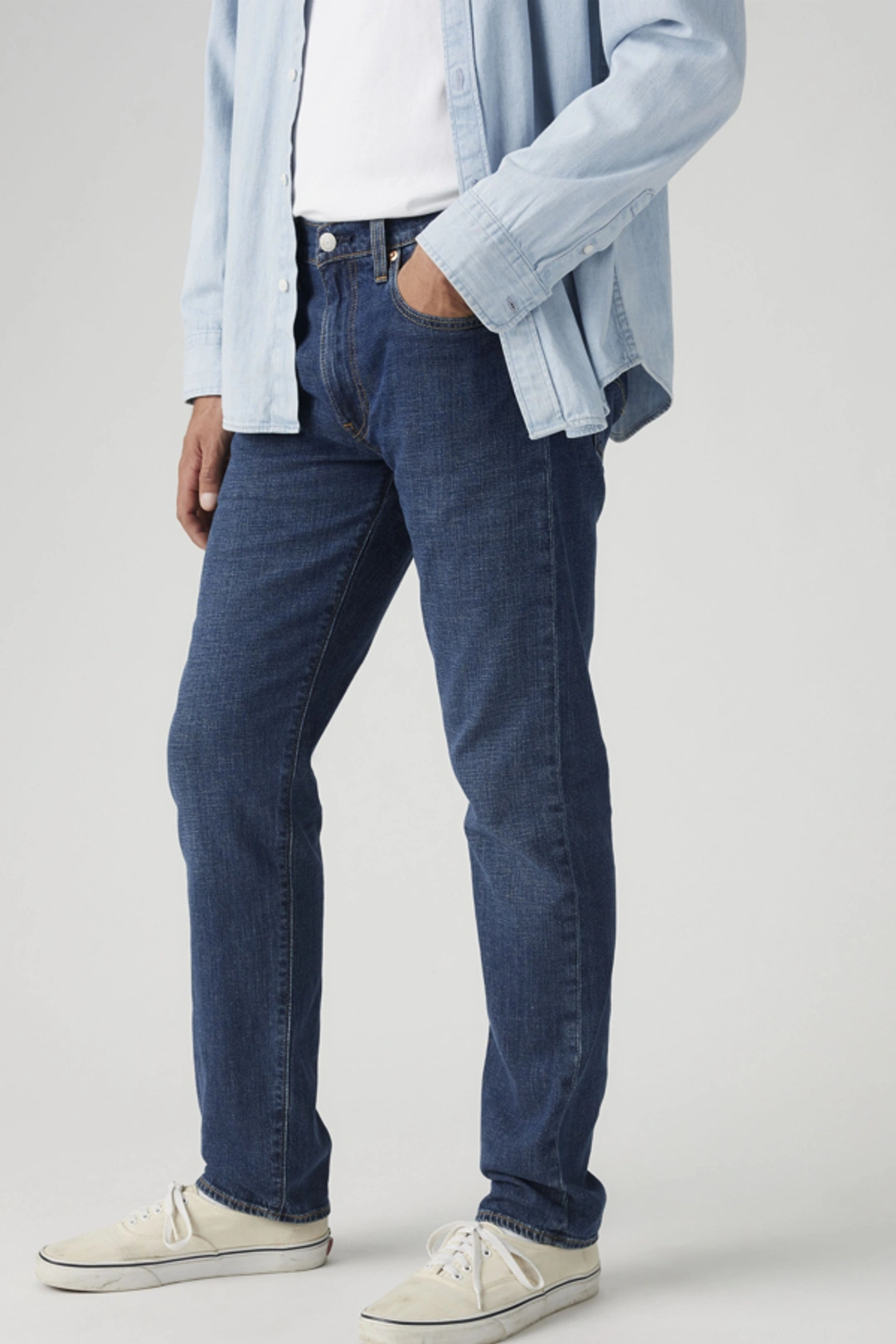 Levi's Jean 502 Taper - Homme - Bleu / Rainy Afternoon - 38X32 - 2