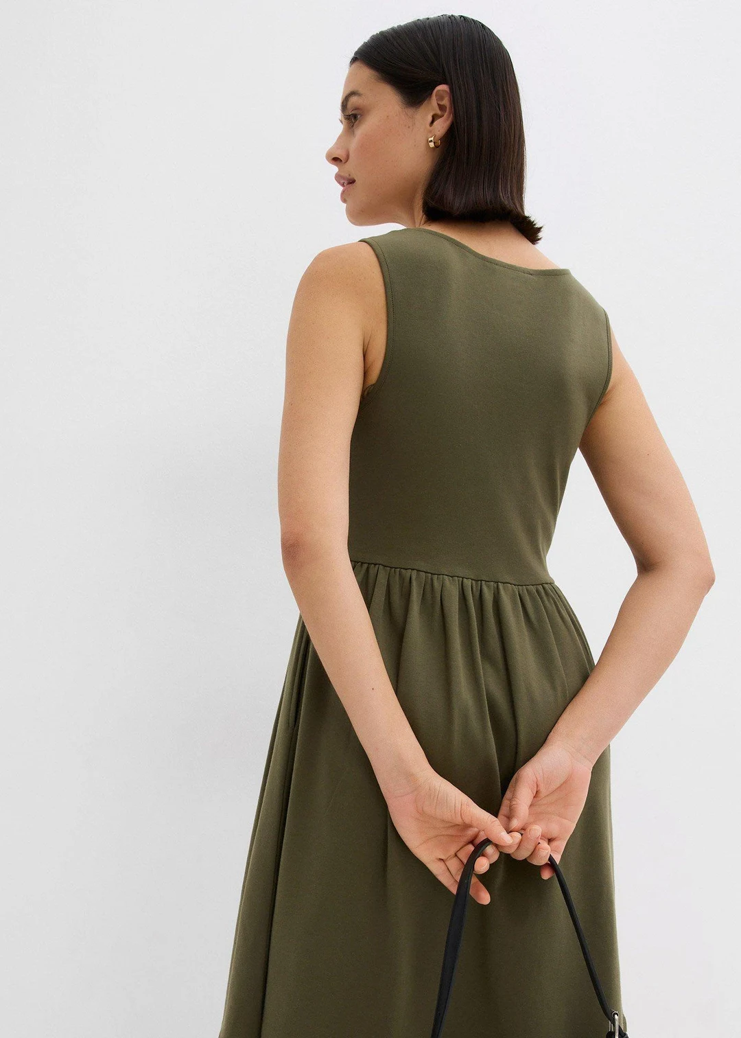 Robe à poches en jersey 100% coton - 3