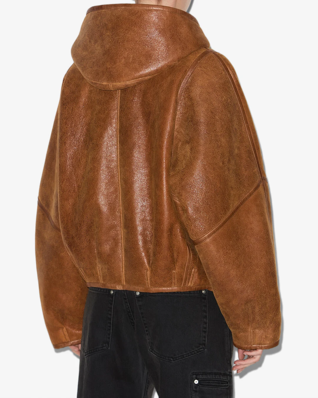 Manteau Amiel - Femme - Cognac - Taille 40 - 5