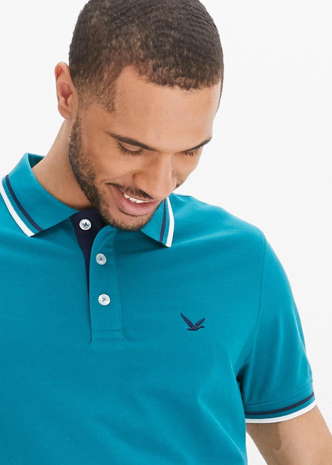 Lot de 2 polos en maille piquée 100% coton - 3
