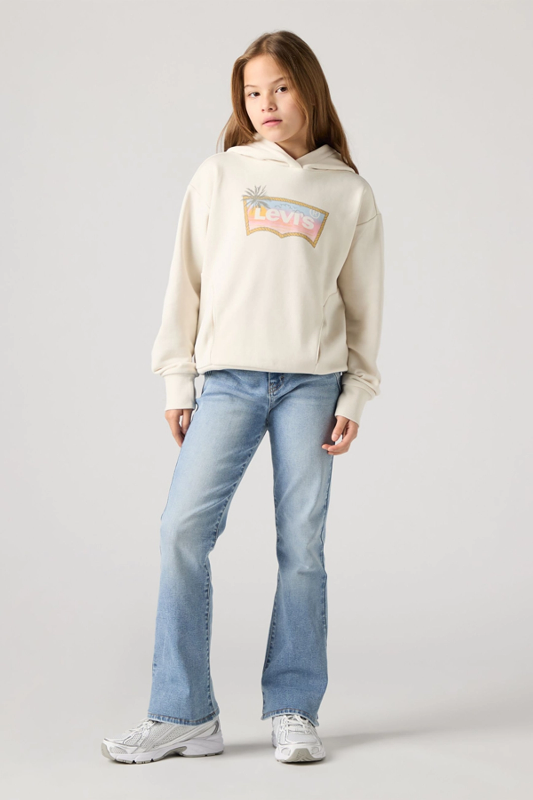 Levi's Jean 726 Flare Bébé - Femme - Bleu / Happy Camper - 9M