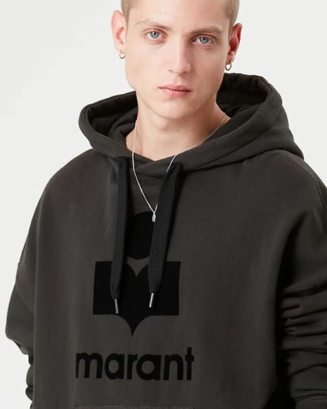 Sweatshirt Miley - Homme - Noir Délavé - Taille XL - 2