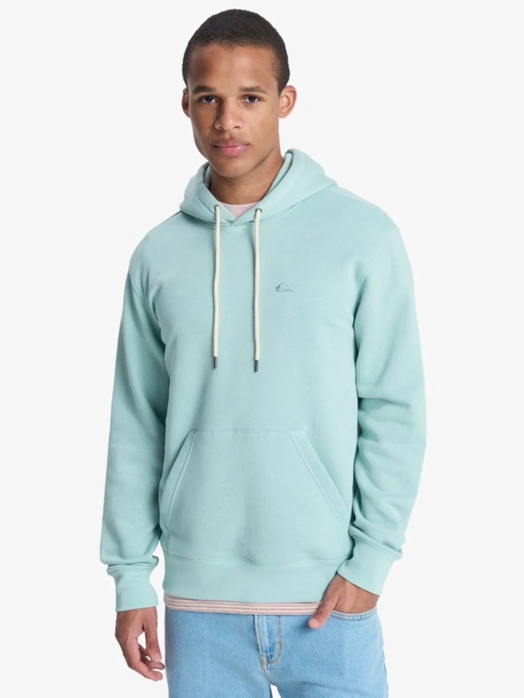 Salt Water - Sweat à capuche pour Homme Noir