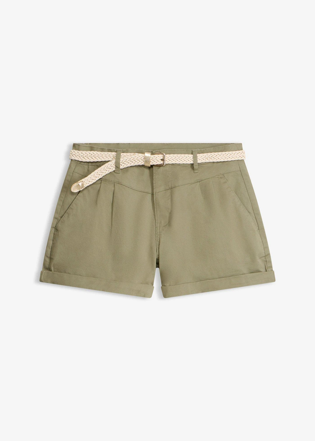 Short en coton extensible