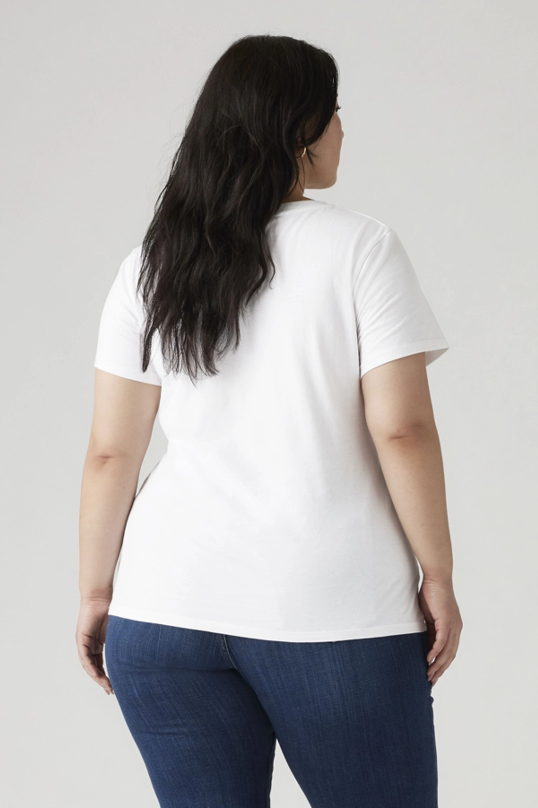 Levi's T Shirt Perfect (grandes Tailles) - Femme - Bleu / Emily Stripe Pale Blue - 4X - 2