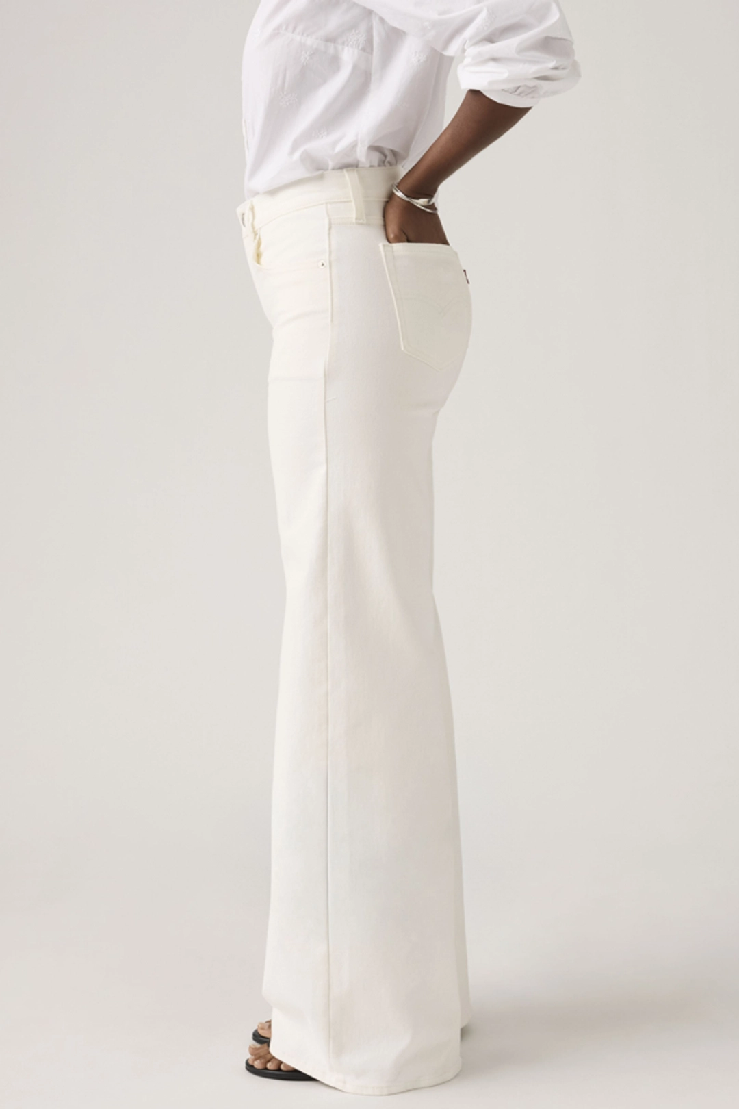 Levi's Jean 728 Taille Haute Wide Leg - Femme - Noir / Rodeo Princess - 34X30 - 2