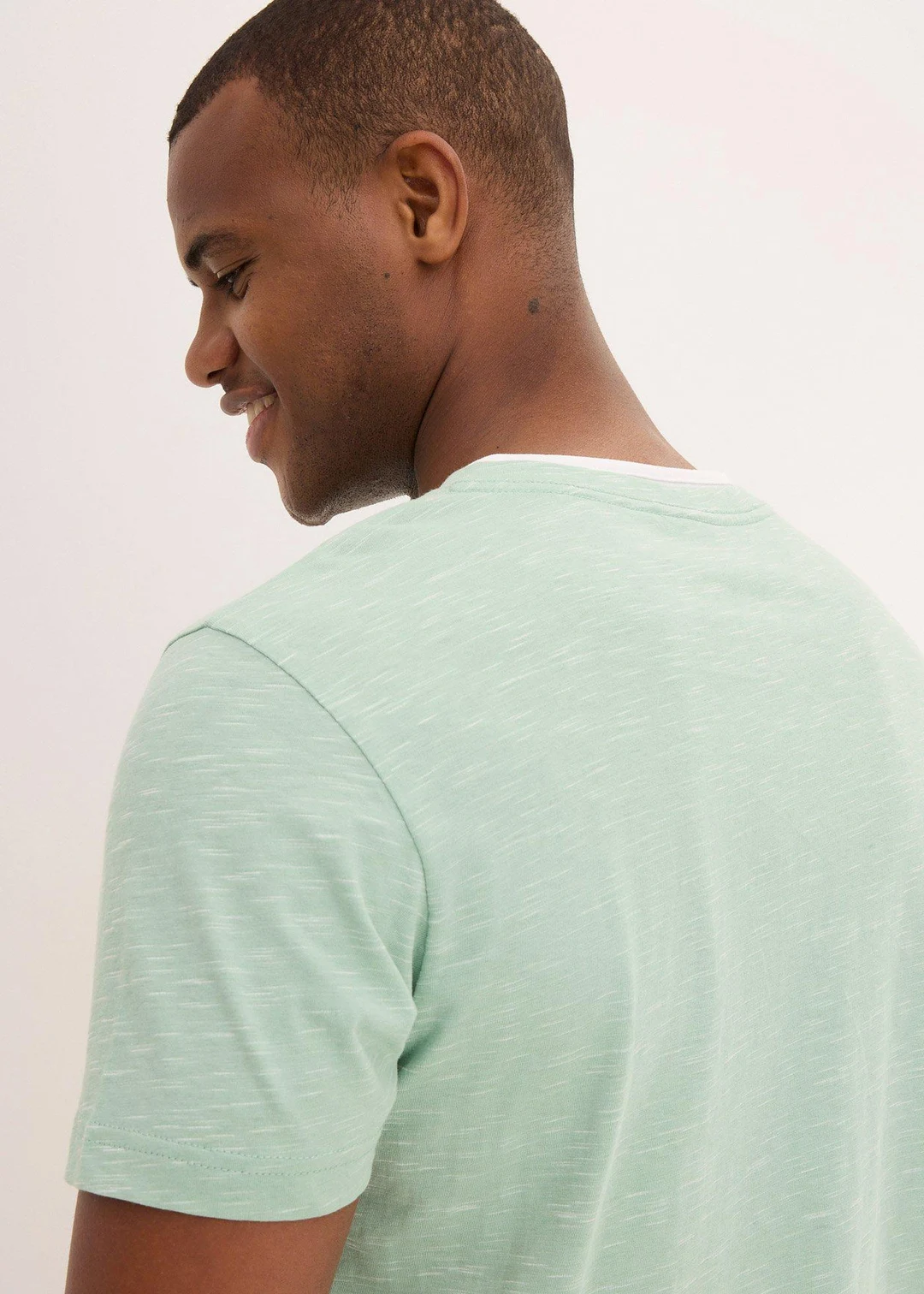 T-shirt 2 en 1 chiné