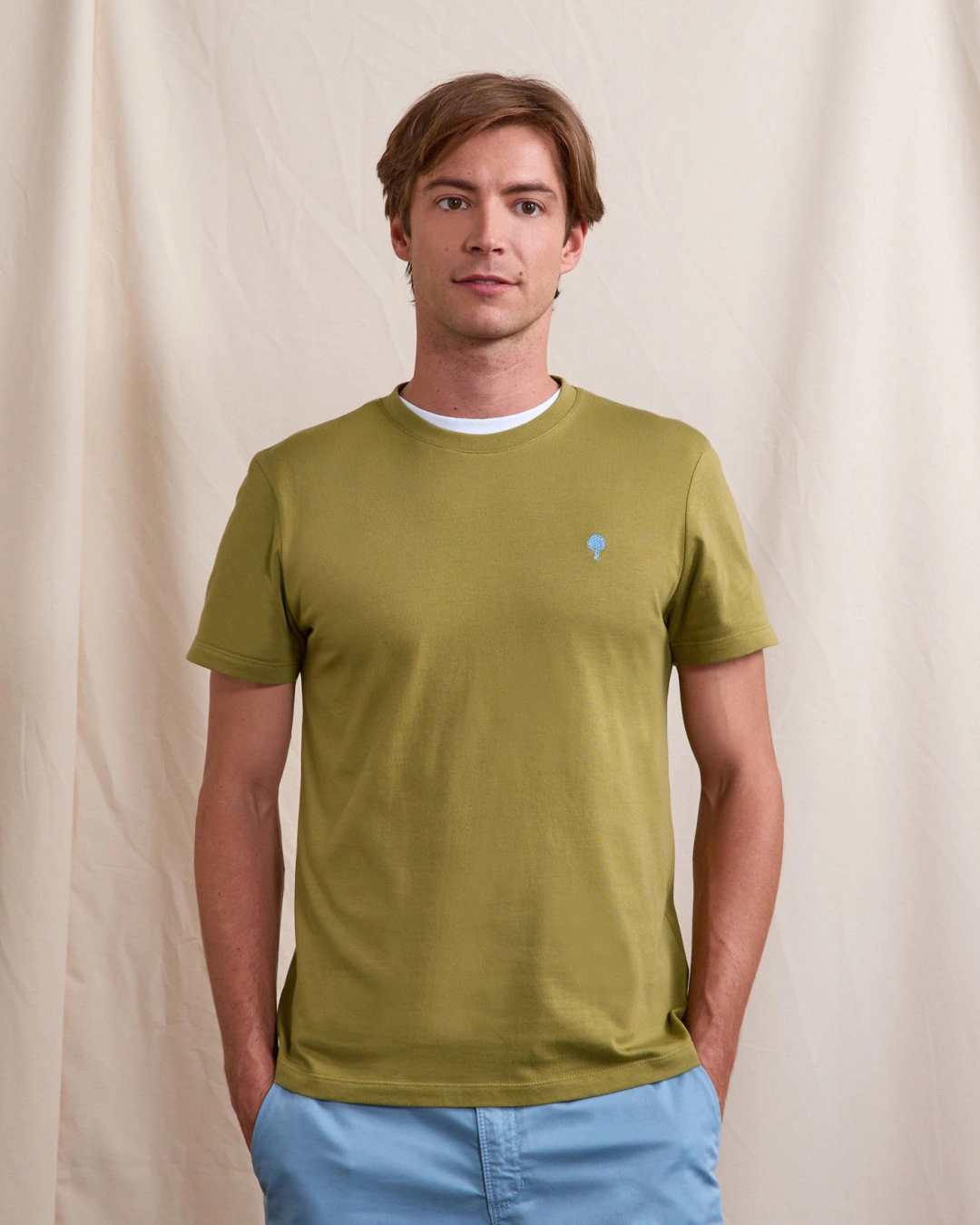 T-shirt vert coton - ARCY