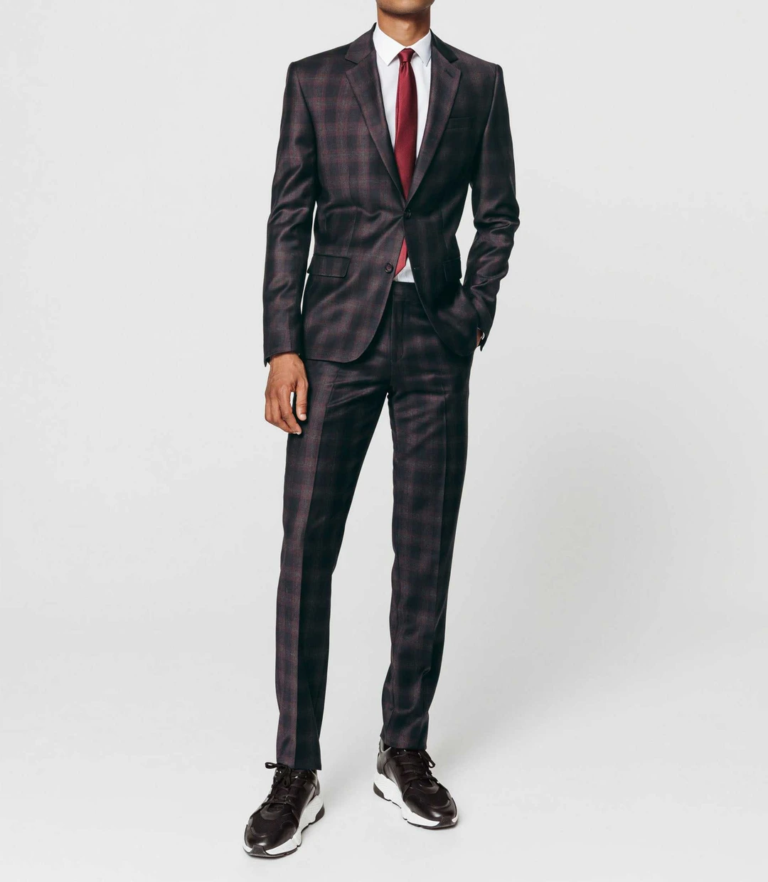 IZAC - Costume tissu Marzotto