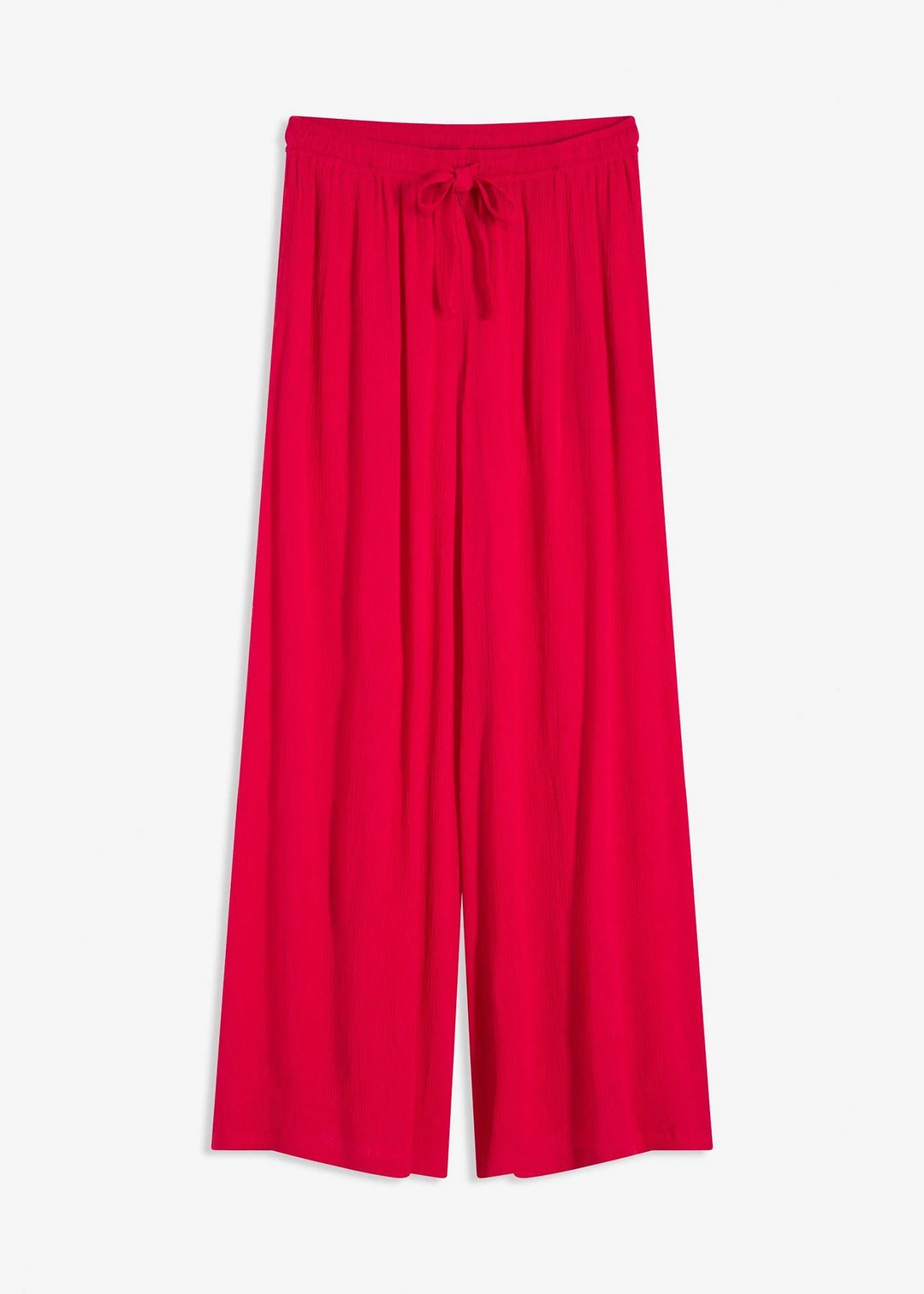 Pantalon large en viscose fine