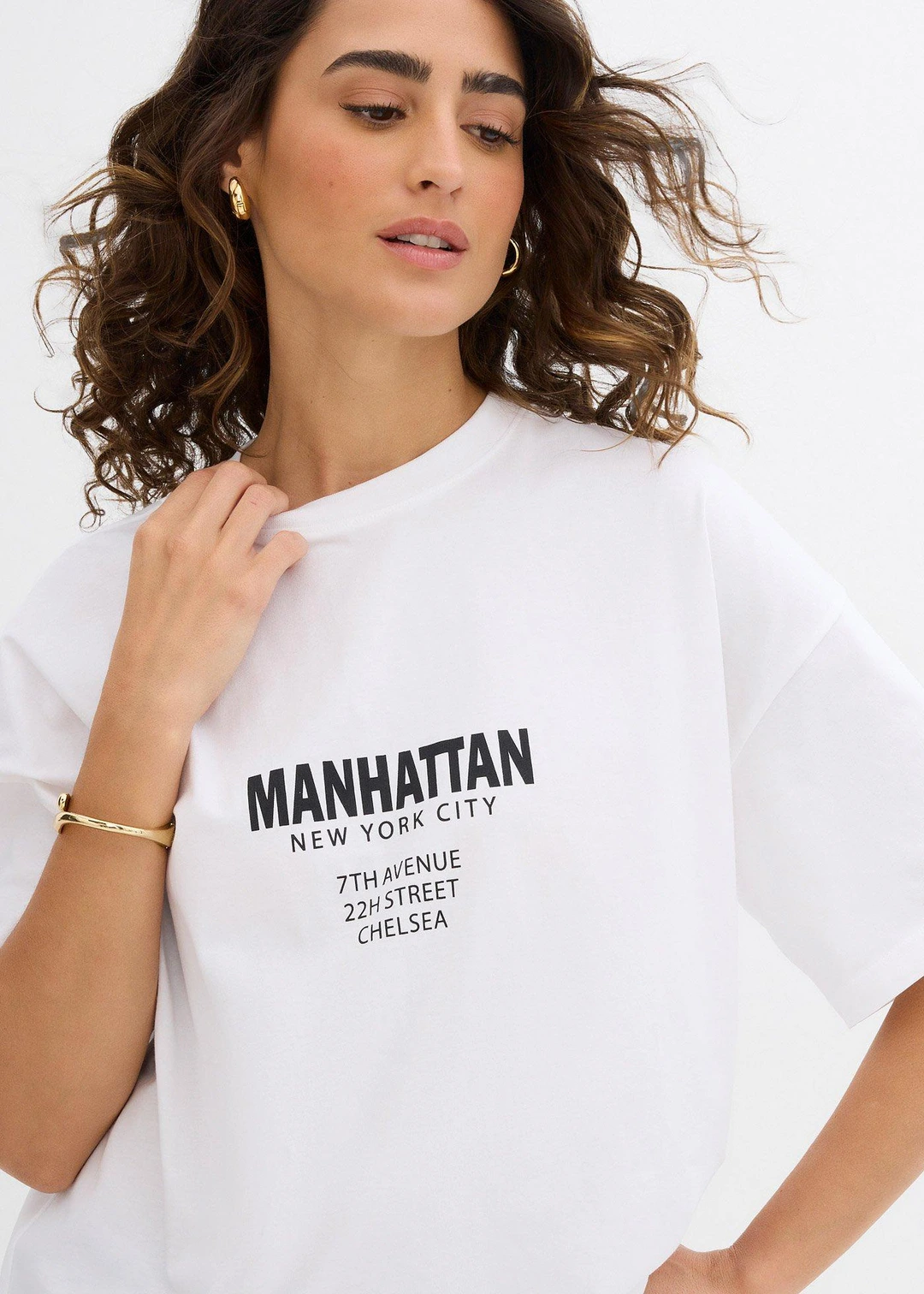 T-shirt oversize 100% coton - 3