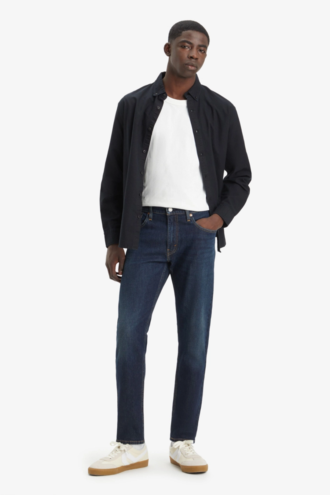 Levi's Jean 512 Slim Taper - Homme - Noir / Sta-Dark Black - 38X32