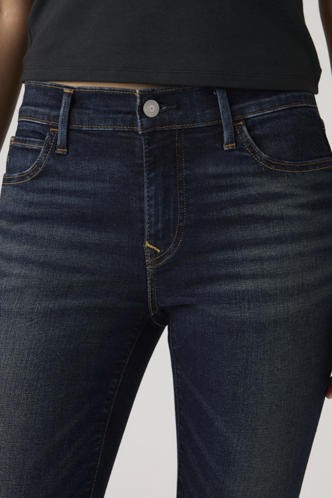 Levi's 710 Super Skinny Jeans - Femme - Noir / Secluded Echo - 31X30 - 2