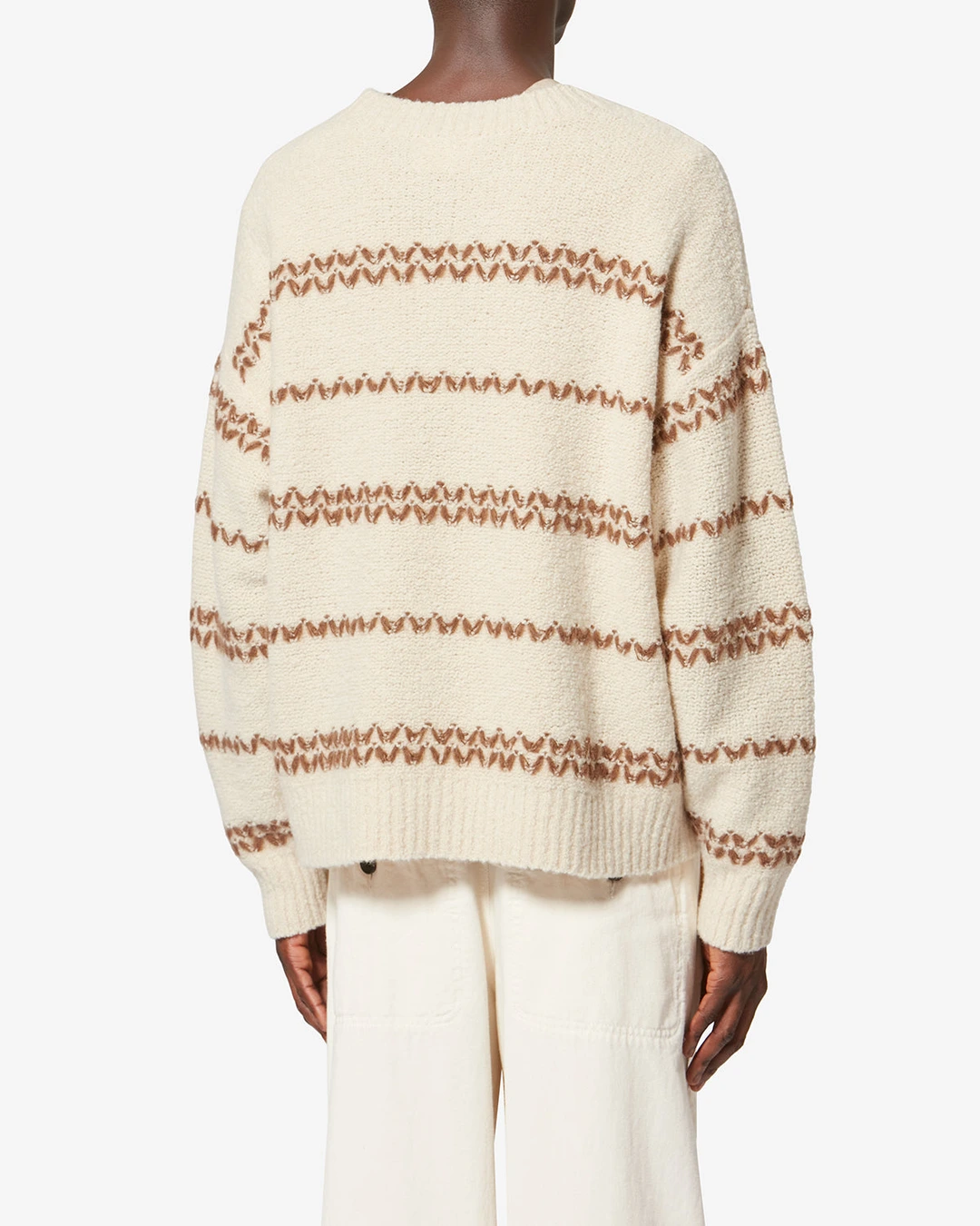 Pull Romain - Homme - Écru-bronze - Taille XL - 3
