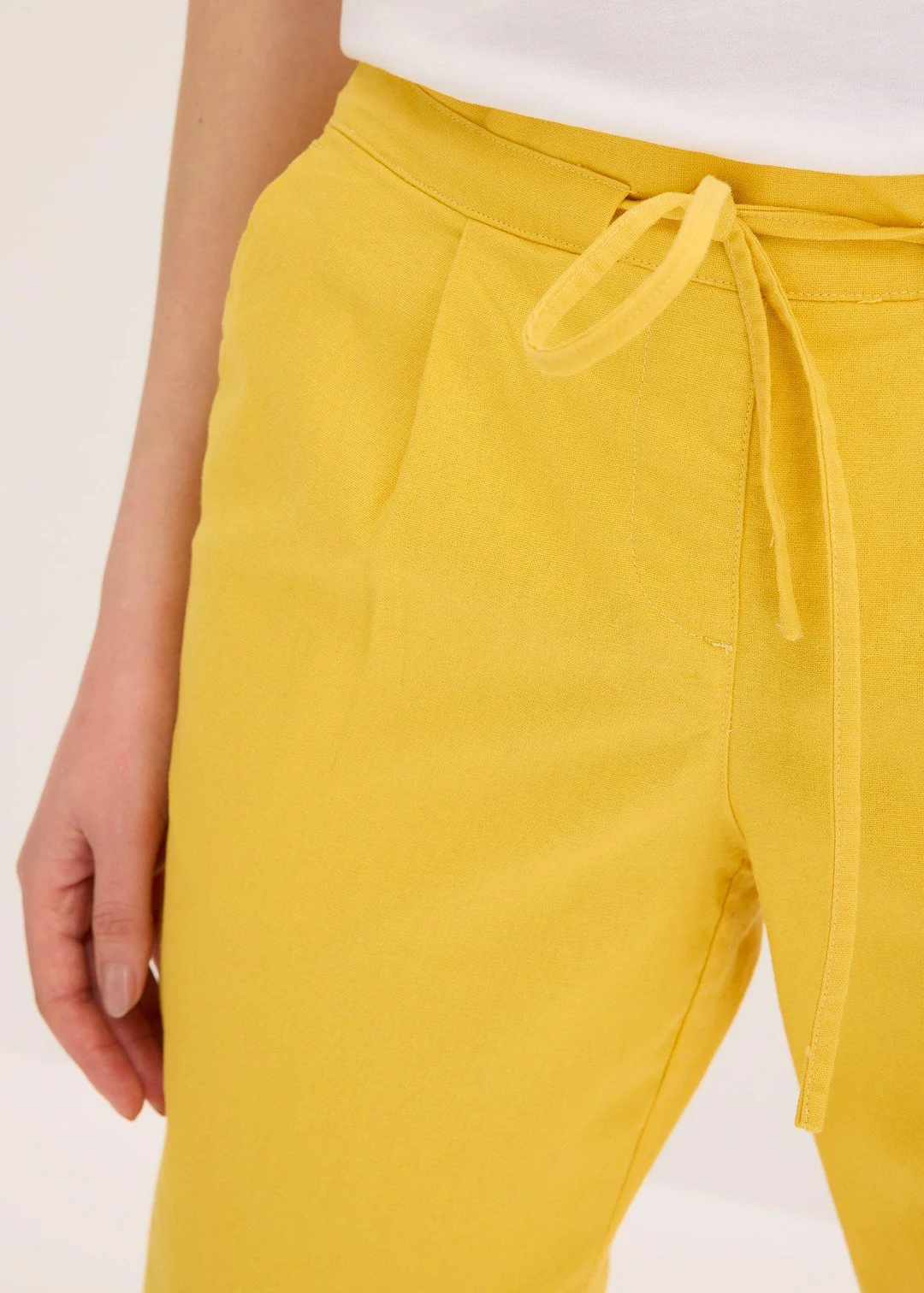 Pantalon en lin mélangé - 3
