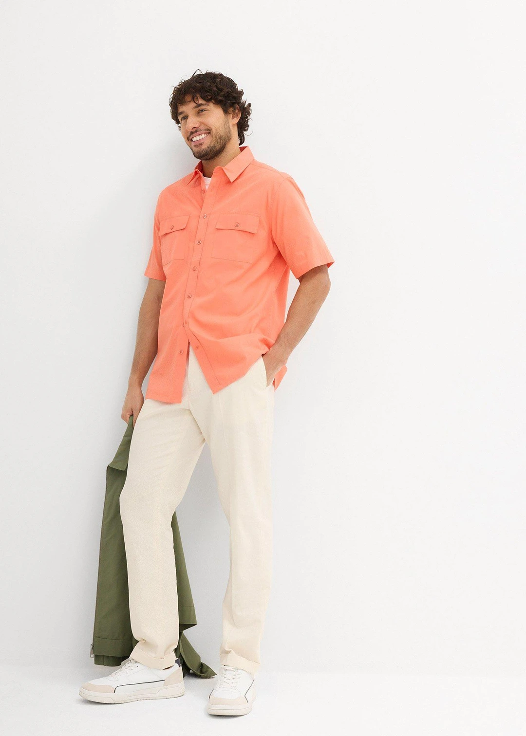 Chemise manches courtes 100 % coton - 2