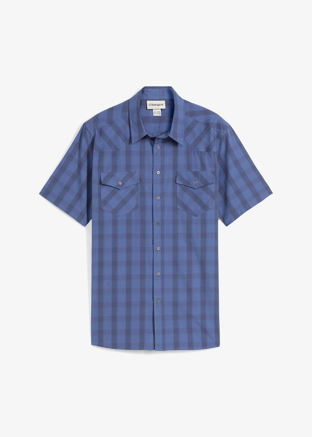Chemise manches courtes 100% coton