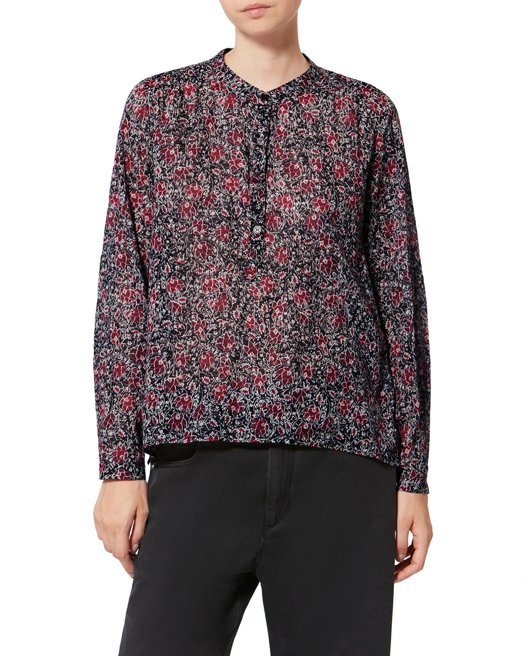 Blouse Maria - Femme - Kaki - Taille 44 - Marant Étoile - 5