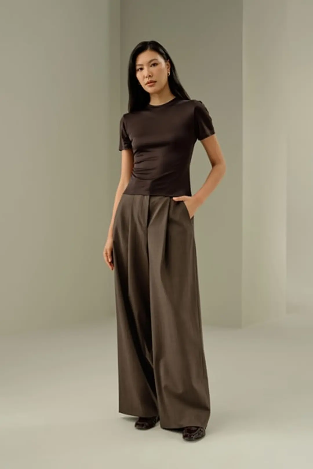 LILYSILK Tee Shirt Soie Meilleure Élasticité Soie Lavable En Machine Doux Pour La Peau Et Respirant Noir S