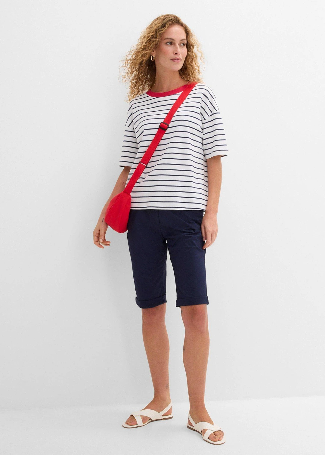 Bermuda coton avec taille confortable