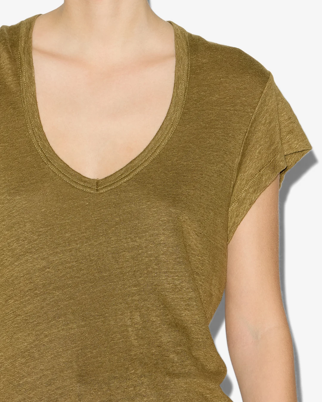 T-shirt Zankou - Femme - Kaki - Taille XS - Marant Étoile