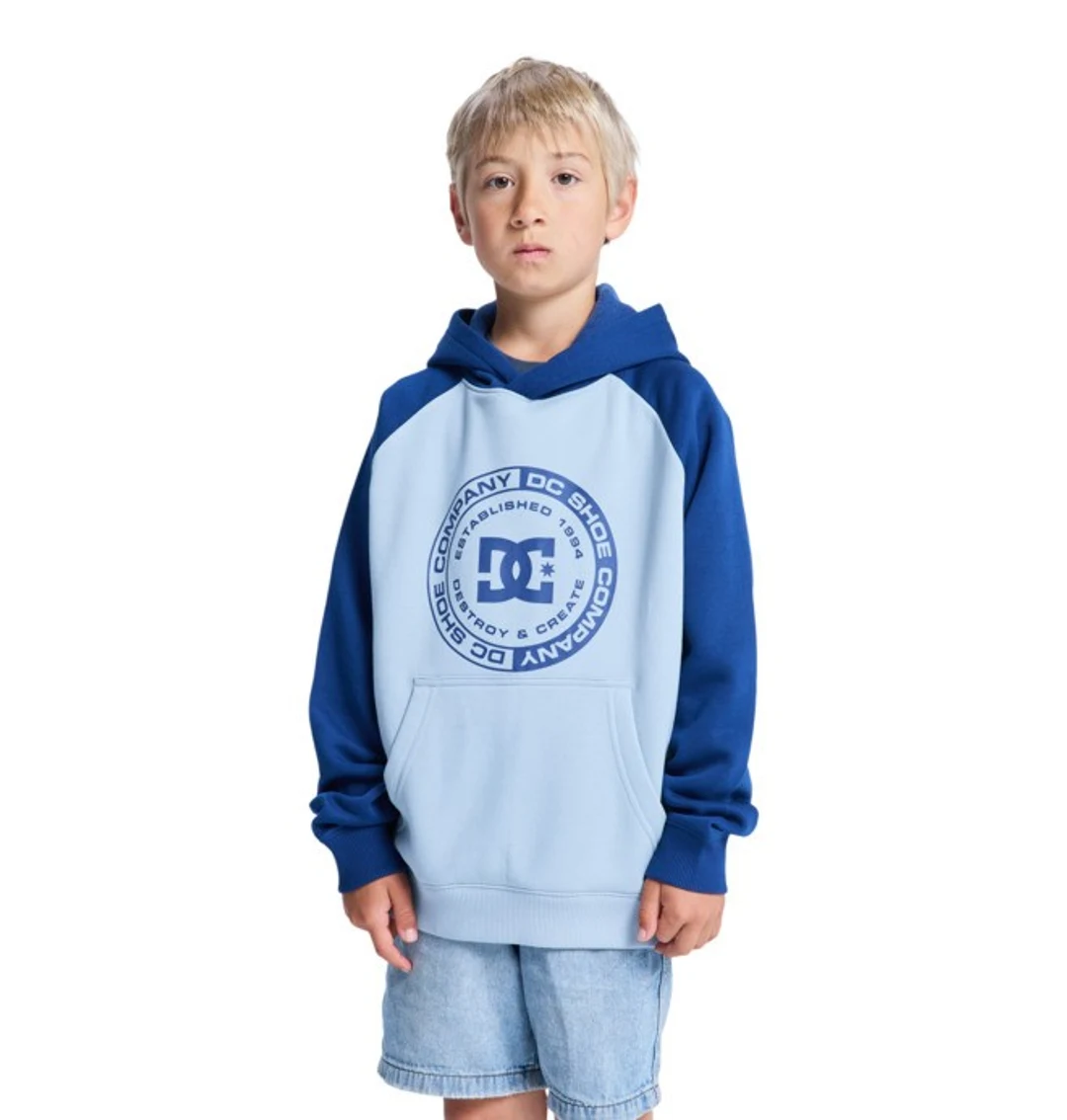 Corpo Raglan - Sweat à capuche Bleu Garçon 8-16 ans