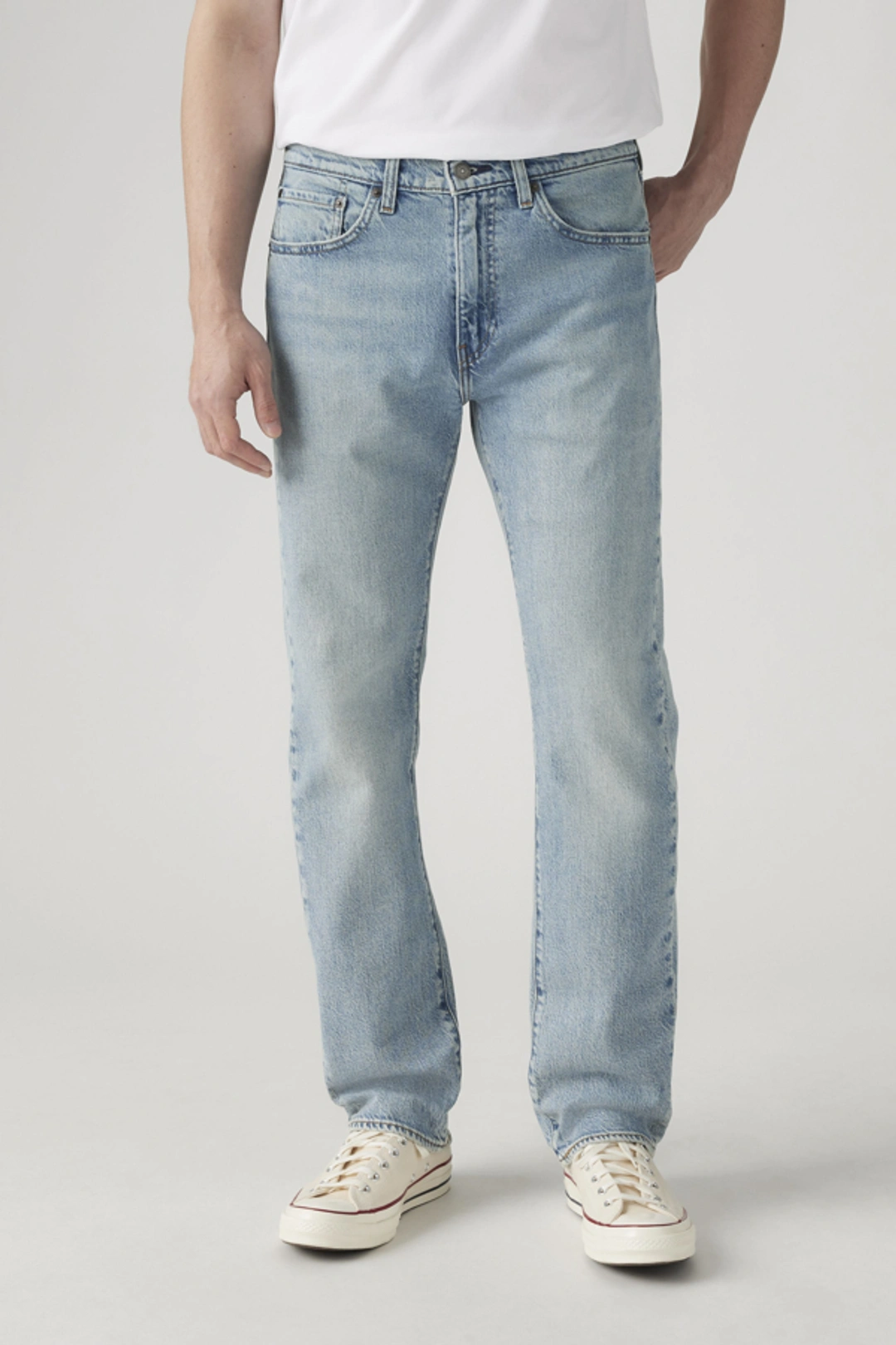 Levi's Jean 505 Regular Authentic Soft - Homme - Bleu / In The Head Lights Authentic Soft - 40X32 - 2