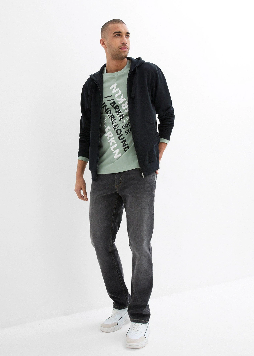 T-shirt manches longues 100% coton - 2