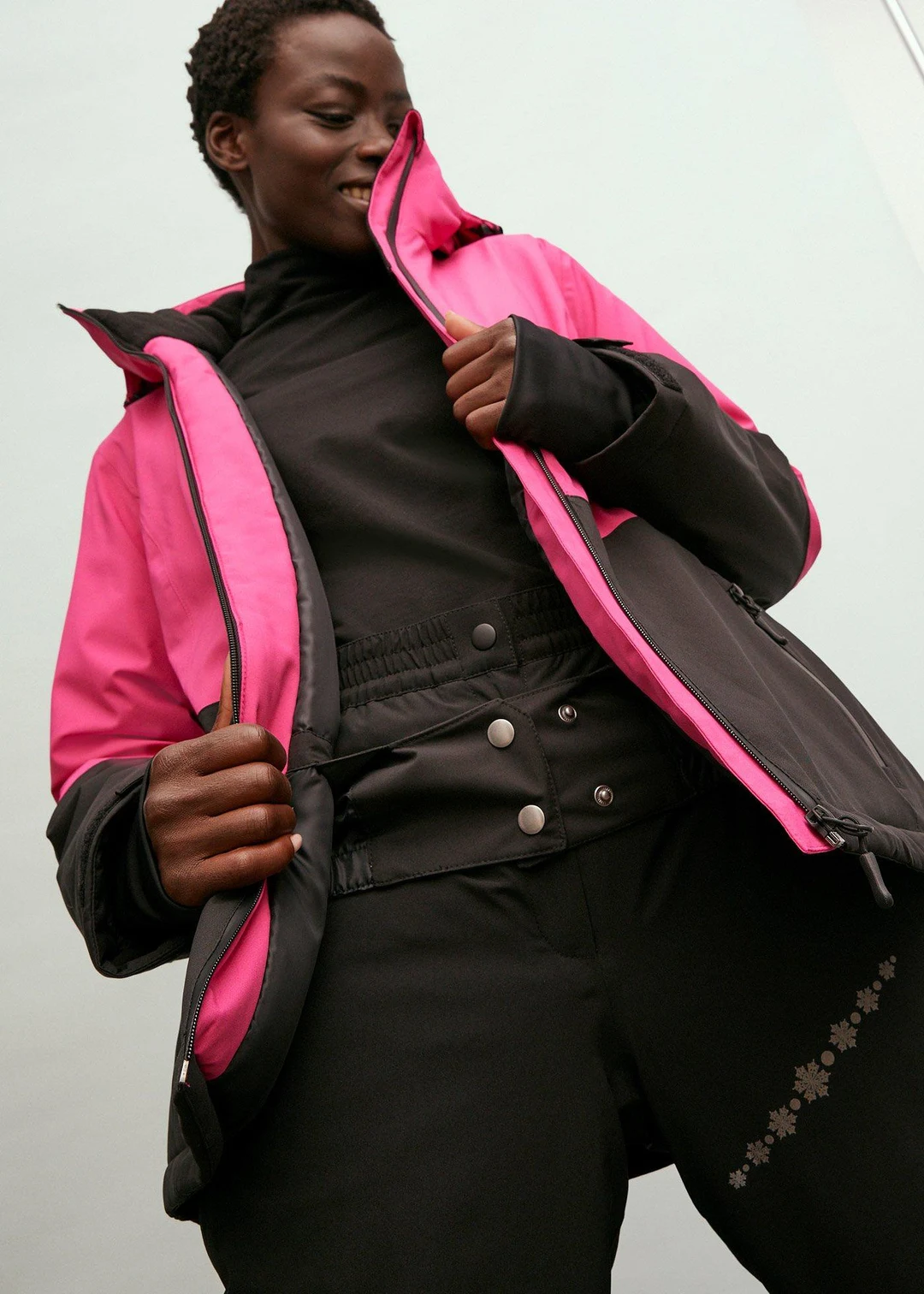 Veste de ski fonctionnelle étanche