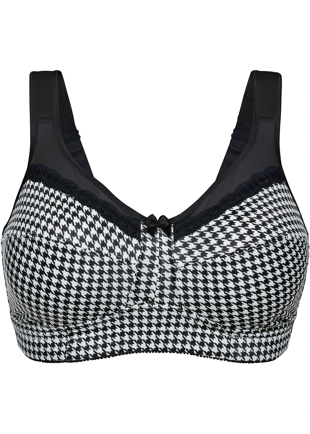 Soutien-gorge grand maintien sans armatures, bretelles rembourrées