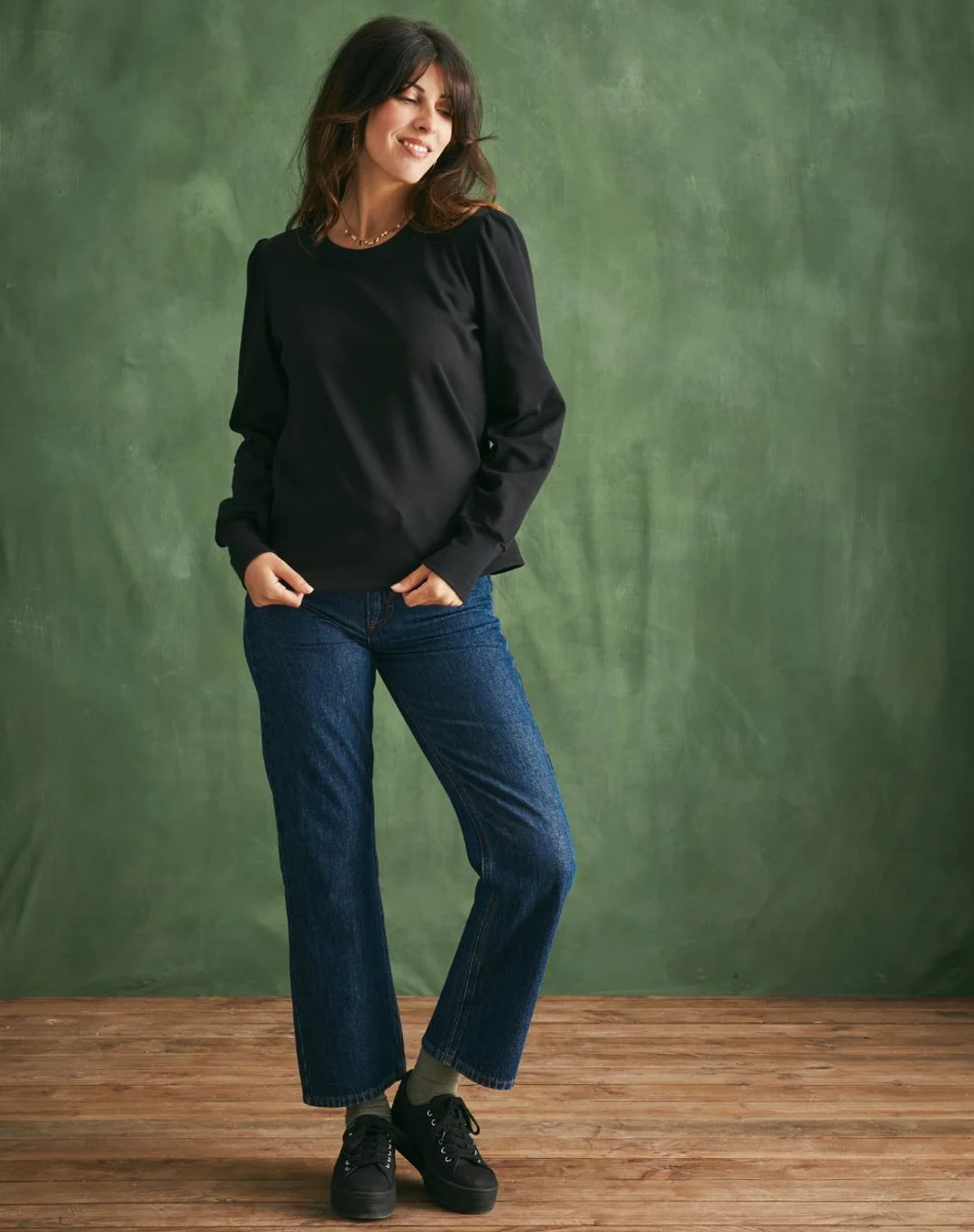 Top  manches longues - Noir - Lemahieu