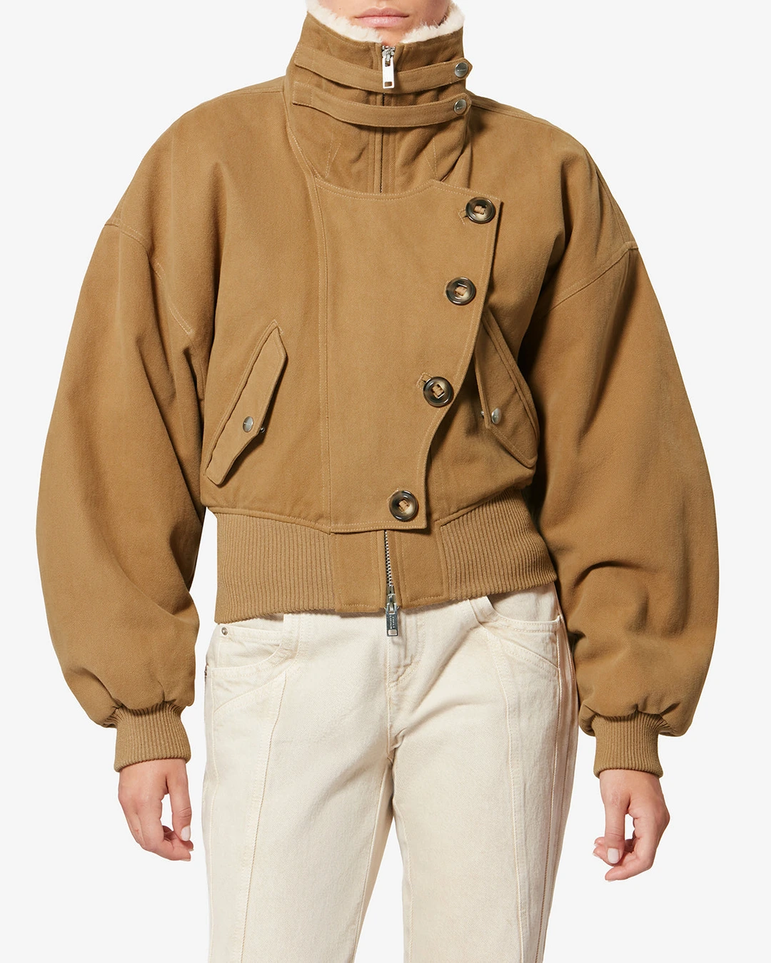 Veste Oana - Femme - Camel - Taille 42 - Marant Étoile - 5