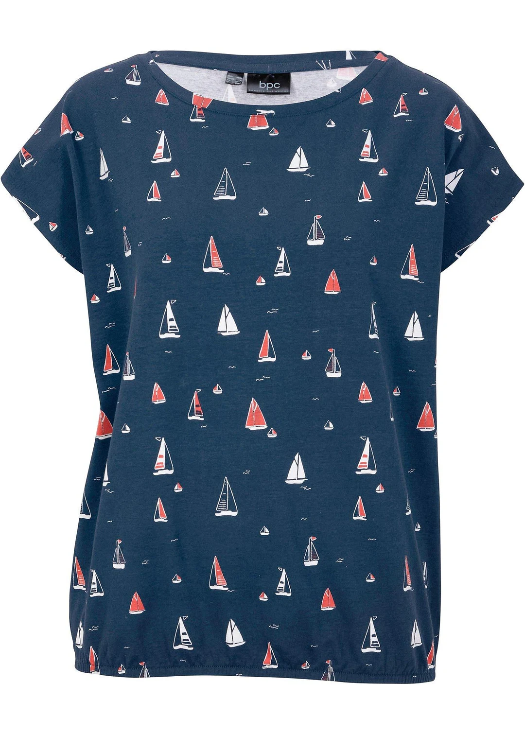 T-shirt décontracté, manches courtes
