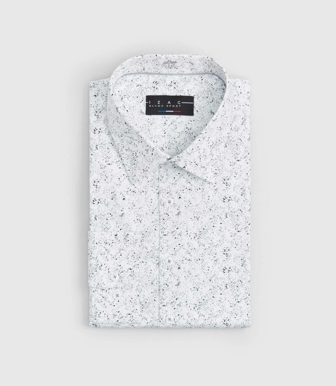 IZAC - Chemise à imprimé blanc ''Siem''