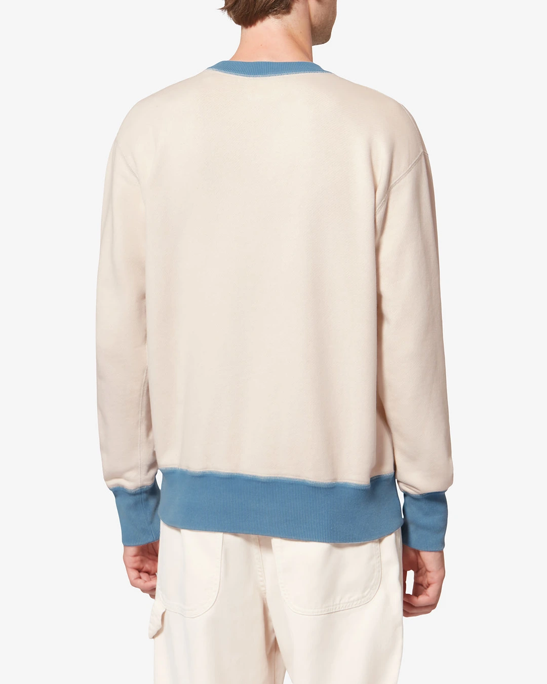 Sweat Shirt Miker - Homme - Jaune Clair - Taille XL - 3