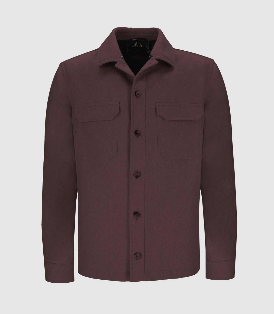 IZAC - Veste casual bordeaux DEREK