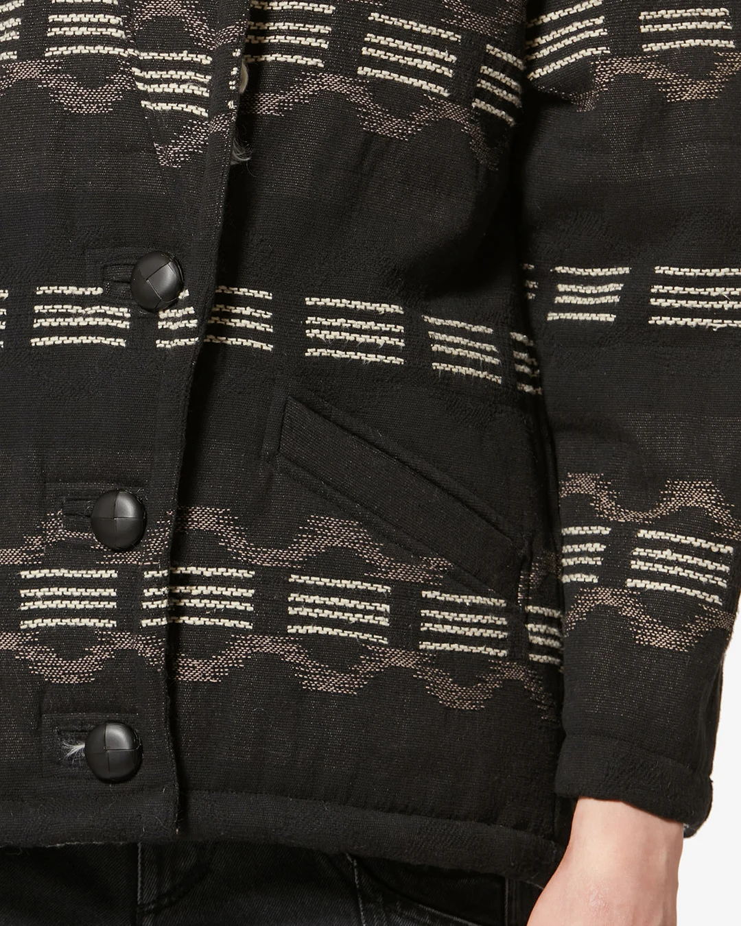 Manteau Qayla - Femme - Noir Délavé - Taille 44 - Marant Étoile - 2