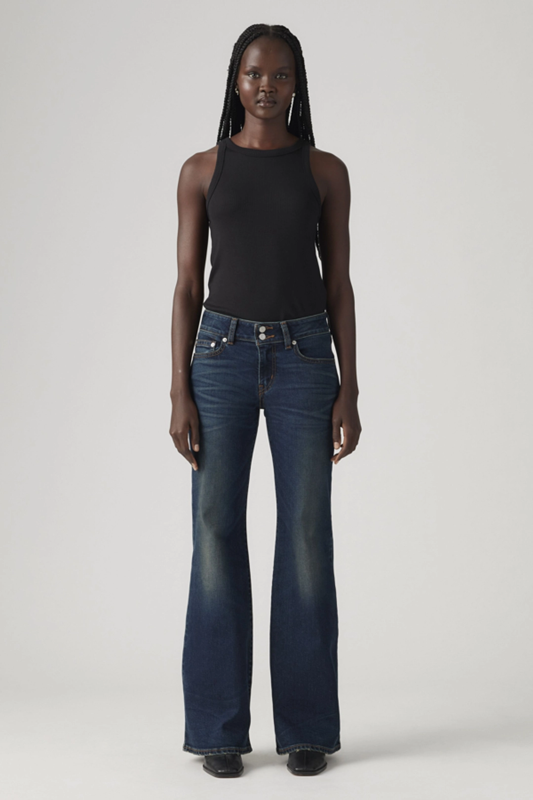 Levi's Jean Superlow Flare - Femme - Bleu / The Big Idea - 33X32 - 2